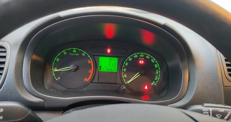 Skoda Fabia cena 13900 przebieg: 154623, rok produkcji 2009 z Otmuchów małe 79
